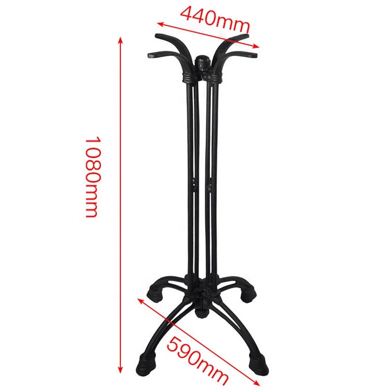 Modern Industrial X Legs Steel Cast
