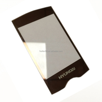Panneau de commande tactile personnalisé en verre trempé translucide de 0,5 mm, 0,7 mm, 1 mm, 1,5 mm pour écran d'affichage industriel