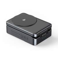 Chargeur sans fil magnétique MPP pliable certifié 25 W, station de charge pour téléphone, écouteurs, montre connectée