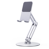 Support de téléphone portable de bureau en alliage d'aluminium Boneruy L08P, rotatif à 360°, prix d'usine, compatible tablette