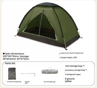 Tente pliable personnalisée, ultralégère, petite, imperméable, pour randonnée, camping, pêche, plage, extérieur, équipement de protection