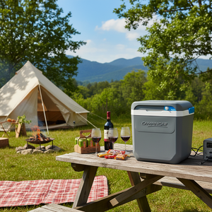 Frigo Portatile POWERBOX 28L Plus con Motivo Personalizzabile CAMPINGAZ, Funzione Termica per Vino, Cibo e Lattine, in LLDPE e PP, Modello Italiano LAF101431 # - Product Image 3