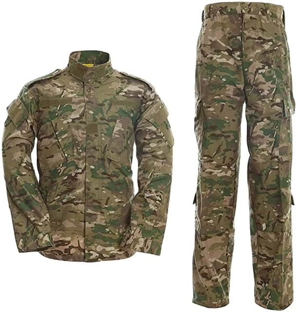 Wholesale ACU Camouflage Tactical Battle Dress Uniform Full Set Training Field Operations Uniforms