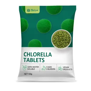 Imballaggio alimentare personalizzato OEM Stand up Pouches Chlorella Tablets