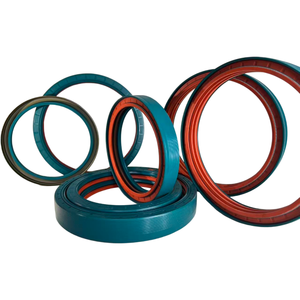 Anel de Vedação de Óleo Automotivo TC/TG de Borracha Plástica Macia NBR/FKM Verde com Esqueleto Metálico para Bombas e Acessórios de Perfuração - Product Image 3