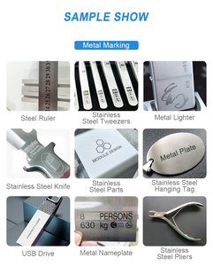 เครื่องแกะสลักเลเซอร์ความแม่นยำสูง ทำจากสแตนเลส สำหรับงานแกะสลักโลหะ พลาสติก และวัสดุอื่นๆ ด้วยไฟเบอร์เลเซอร์ - Product Image 4