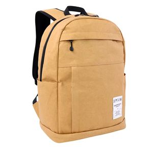 Sac à dos personnalisé pour étudiants, femmes, avec logo, en toile cirée, pour appareil photo, design, ordinateur portable, imperméable, en cuir de vache, sac à dos d'affaires - Product Image 3