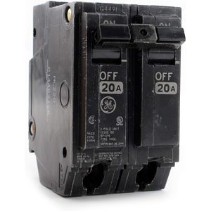 Disjoncteur Ge THQL 2 pôles 20A 120-240V à brancher - Product Image 2