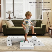 Jouets de construction modulaires MODI, 40 pièces, blocs d'intégration sensorielle en mousse EVA pour bébés de 7 à 14 ans, thème animaux et nature