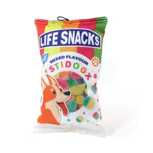 Peluş toptan köpek oyuncaklar hayat aperatifler/bisküvi/<span class=keywords><strong>Crackle</strong></span> ayçiçeği tohumları/patates cipsi köpek oyuncak manufacturerdog oyuncak üreticisi - Product Image 5