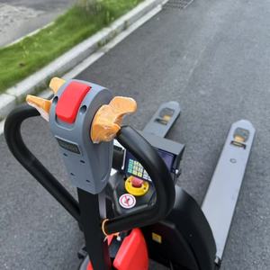 1500kg hochpräzises Wiegen Elektronischer Gabelstapler Waage Paletten heber Waage Hand paletten wagen mit Waage - Product Image 6