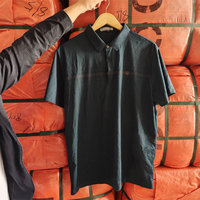 Ropa de Marca Usada de Primera Calidad, Tallas Variadas, Camisetas de Algodón y Poliéster Lavadas