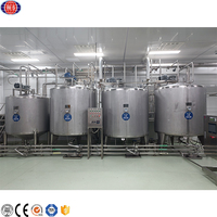 Ligne de production de lait pasteurisé entièrement automatisée pour usine de transformation du lait frais