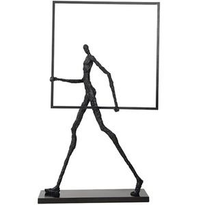 Nhựa hiện đại cơ thể con người Đèn sàn Đèn sàn đứng cho sảnh khách sạn phòng khách ngoài trời Đèn sàn điêu khắc - Product Image 6