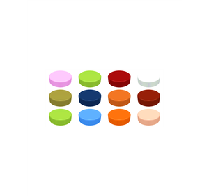 Piezas de ladrillo de bloque Pandatoys bolsa 100g NO. 98138 Bloque 1*1 1x1 ladrillo Diy juguetes 1000 + moldes 24 + colores en stock puede OEM Color + patrón - Product Image 1