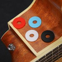 Sangle universelle pour tête de guitare et ukulélé avec boucle anti-débrayage, coussinet de sécurité antidérapant, corde de fixation à vis