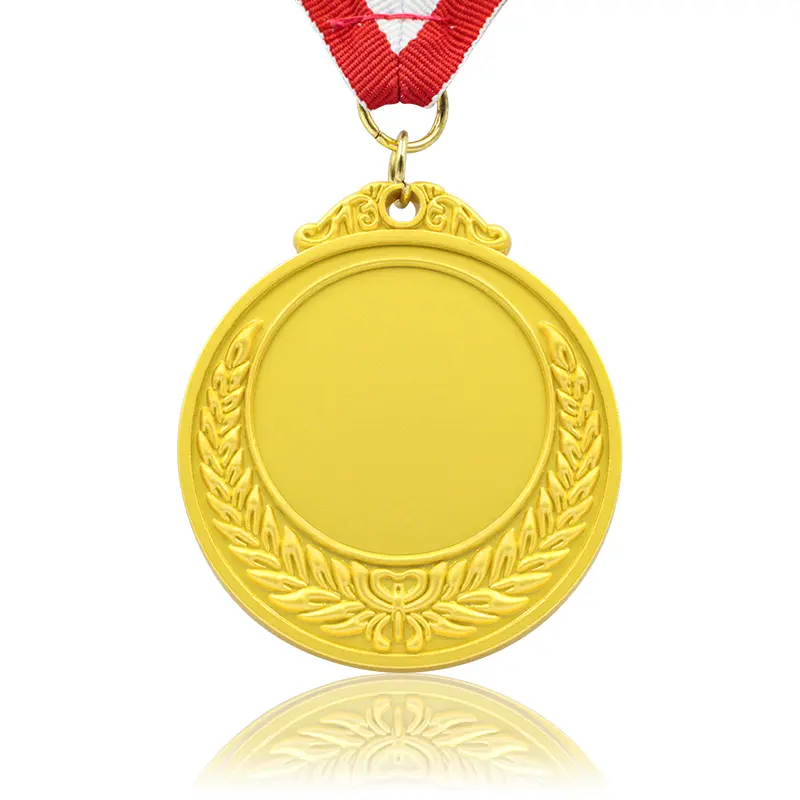 カスタムアワードサッカーメダルスポーツメタルメダリオンカスタムスポーツメダルとリボントロフィーメダラスメダル