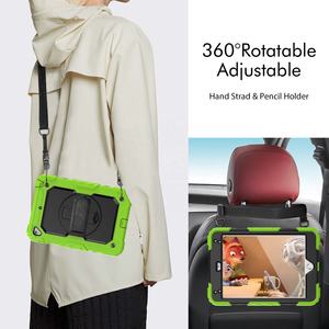 Custodia per Tablet PC in Silicone con supporto a rotazione 360 per <span class=keywords><strong>iPad</strong></span> <span class=keywords><strong>Mini</strong></span> <span class=keywords><strong>4</strong></span> 5 2015 2019 custodia protettiva con tracolla - Product Image 5