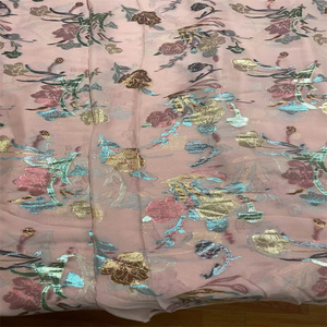 Tela Jacquard <span class=keywords><strong>de</strong></span> brocado Lurex colorido <span class=keywords><strong>de</strong></span> gasa <span class=keywords><strong>de</strong></span> seda Ggt <span class=keywords><strong>de</strong></span> Somalia Dirac - Product Image 3