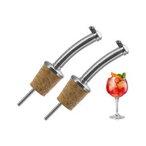 WESTMARK Flaschenausgießer mit Naturkork und Metallkappe 2 unidades - Product Image 2