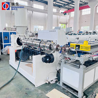 PP PE PVA PA Nylon plastique ondulé shisha tuyau électrique tube tuyau faisant la ligne de production ligne d'extrusion