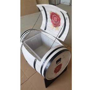 Tùy chỉnh hiển thị lão hóa băng ngực thùng lớn miễn phí đứng Xô đá - Product Image 2