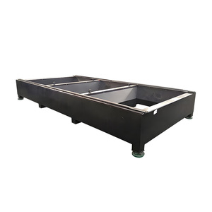 Mesin Pemotong Laser Serat Format Besar Rangka Tempat Tidur Struktur Dasar Baja Las Tugas Berat Layanan Manufaktur OEM - Product Image 4
