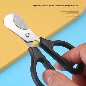 Wholesale Stainless Steel Cigar <b>Cutter</b> Scissors Knife Head Portable Smoking Accessories - Product Image 2