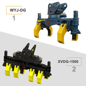 Manipulador de Postes Giratorio XUVOL Max. Grapa de Pesaje de 3T Apta para Excavadoras de 13-15 Toneladas, Maquinaria de Construcción - Product Image 6