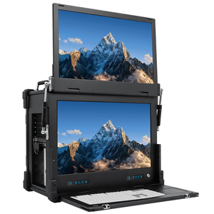 เวิร์กสเตชันพกพา Amtipc รุ่นทนทาน พร้อม AI รองรับการใช้งานหนัก RTX 5090 แรม 32GB Ultra 9 285KF แรม 128GB  SSD 4TB รองรับจอแสดงผลคู่ 4K  OEM ODM แบบกำหนดเองได้ - Product Image 4