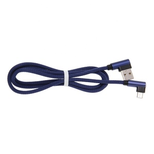 Cable <span class=keywords><strong>Micro</strong></span> <span class=keywords><strong>USB</strong></span> de carga rápida, 1m, 90 grados, V8, <span class=keywords><strong>USB</strong></span> 2,0, Cable de carga <span class=keywords><strong>Micro</strong></span> de sincronización de datos para teléfono Xiaomi, <span class=keywords><strong>Samsung</strong></span> y Android - Product Image 3