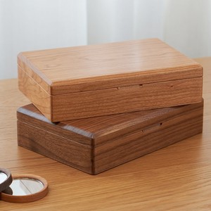 Wooden Jewelry Storage <b>Box</b> Solid Wood <b>Large</b> Capacity Necklace Ring Organizer <b>Gift</b> <b>Box</b> For Women - Product Image 2
