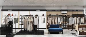 Metal <b>Wall</b>-Mounted Clothing Rack | Boutique & Retail <b>Display</b> System | Factory Custom Shop Furniture | One-Stop Store Solution - Product Image 3