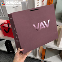 Sacs cadeaux en papier personnalisés avec votre propre logo imprimé, sacs de shopping de luxe de marque avec logos pour les petites entreprises
