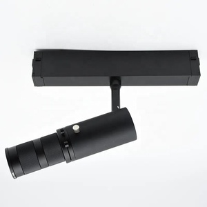 5W 10W 20W Cob para museo Gallery Rail Zoomable mini Shapeable cut shapeable zoomable LED Track light - Product Image 2