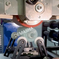 DM mini machine d'estampage à chaud pneumatique numérique personnalisée pour bouteille en verre en cuir