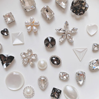 Nouveau Style Fantaisie Bijou Diamant Pierre Sabot Charmes Usine Stock DIY Chaussure Décoration Accessoires Boucle En Métal Chaussure Charmes