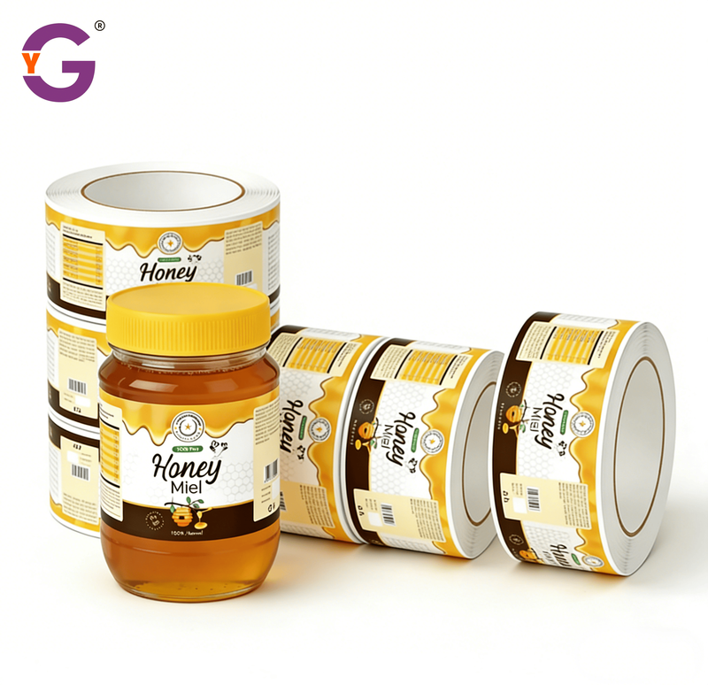 Custom Waterproof Food Grade Bottle Label