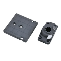 Kit de fixation universel pour caméra de pêche en kayak, compatible avec la base de montage sur pont et la plaque de fixation