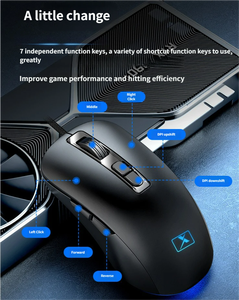 3200DPI Computer <b>Mouse</b> 7D Gaming <b>Mouse</b> Illuminated Ergonomic E-sports Gaming Wired <b>Mouse</b> - Product Image 6