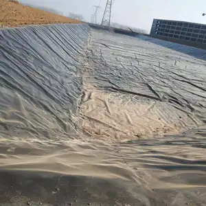 Hot bán 2 mét môi trường mịn nhựa Cá Ao HDPE màng đất cá Pond Liner