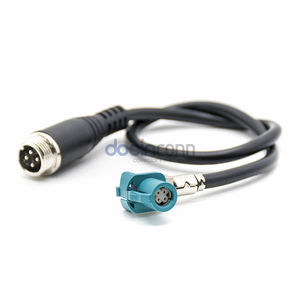 <span class=keywords><strong>Cable</strong></span> de Datos LVDS de Grado Automotriz HSD Z-Code de 4 Pines Hembra a GX12 de 4 Pines Macho - Product Image 5