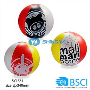 ลูกบอลเป่าลมออกแบบได้ตามต้องการลูกบอลชายหาดพิมพ์ลายโลโก้ได้ตามต้องการ - Product Image 4