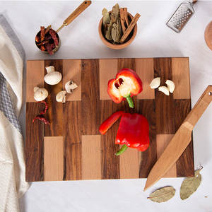 Tabla de Cortar Vegetales de Madera Natural Sólida de Primera Calidad, 1.5 cm de Grosor, Venta al Por Mayor - Product Image 5