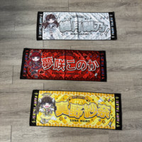 Serviette rafraîchissante personnalisée imprimée par sublimation pour le sport, la remise en forme et les événements de club