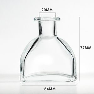 Mùi hương chai bán buôn 150ml 200ml 250ml đầy màu sắc hình nón tam giác sậy khuếch tán rõ ràng chai thủy tinh với Carbon que và thanh - Product Image 3