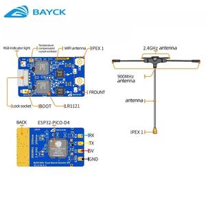 Récepteur Gemini BAYCK 2,4 GHz 915 MHz ELRS double bande ExpressLRS RX TCXO pour accessoires de drone de course FPV longue portée - Product Image 3