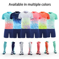 Ensemble de maillots de football à sublimation personnalisé de haute qualité adultes enfants deux pièces shorts pour hommes comprenant l'impression du nom du club équipe de football