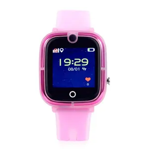 Wonlex KT07 muestra gratis impermeable IP67 Tracker niños reloj inteligente GPS