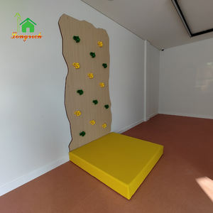 แผ่นไม้แขวนผนังสำหรับปีนผาสำหรับเด็กเสื่อไม้สำหรับปีนเขา - Product Image 3